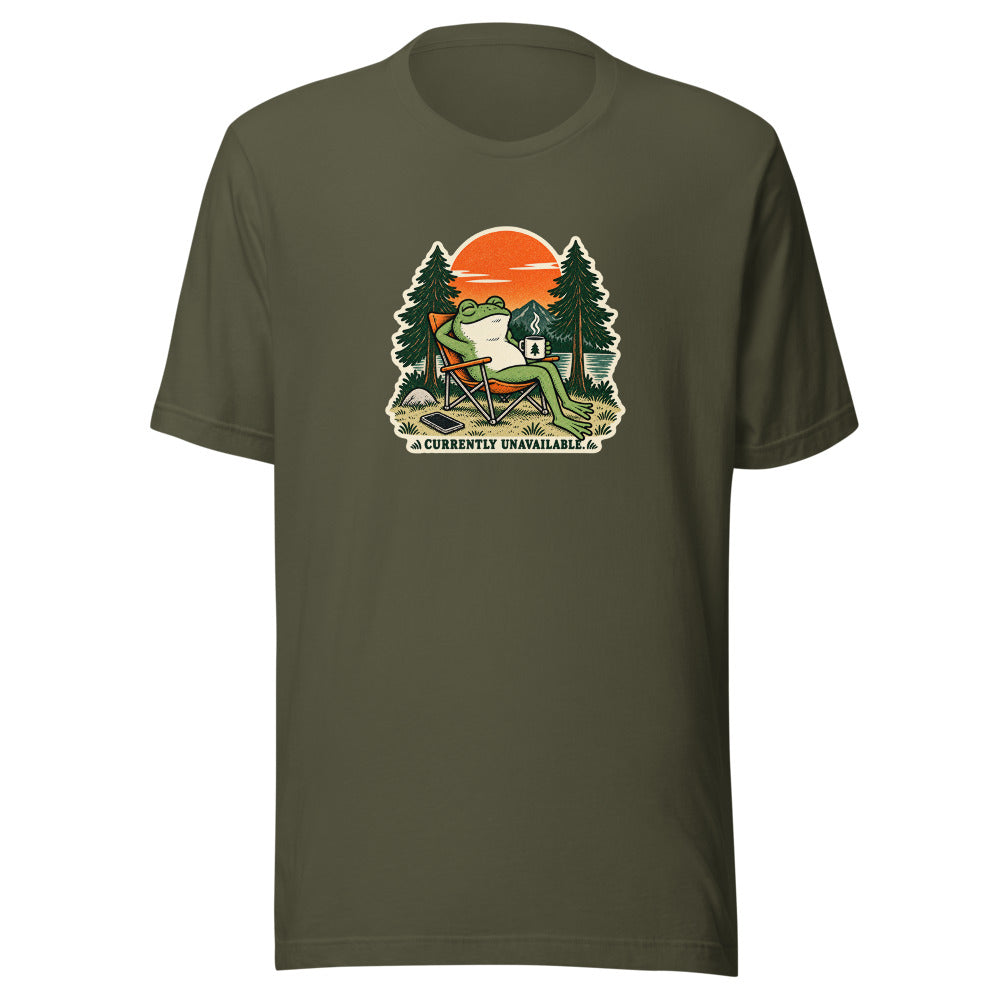 YOP garment: Offline Tee · Military Green · Front
