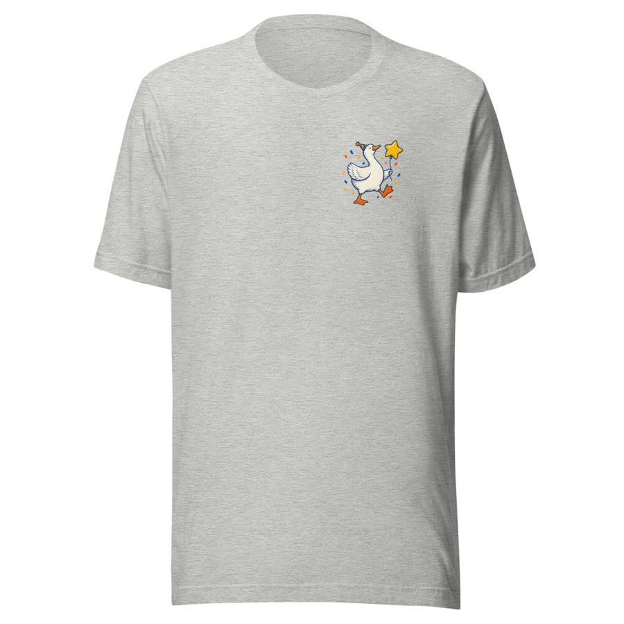 Professional Nonsense Chest & Back Tee — Chest and back tee · Athletic Heather · Front