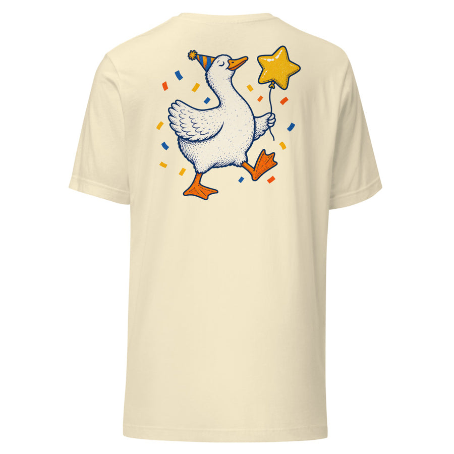 Professional Nonsense Chest & Back Tee — Chest and back tee · Natural · Back