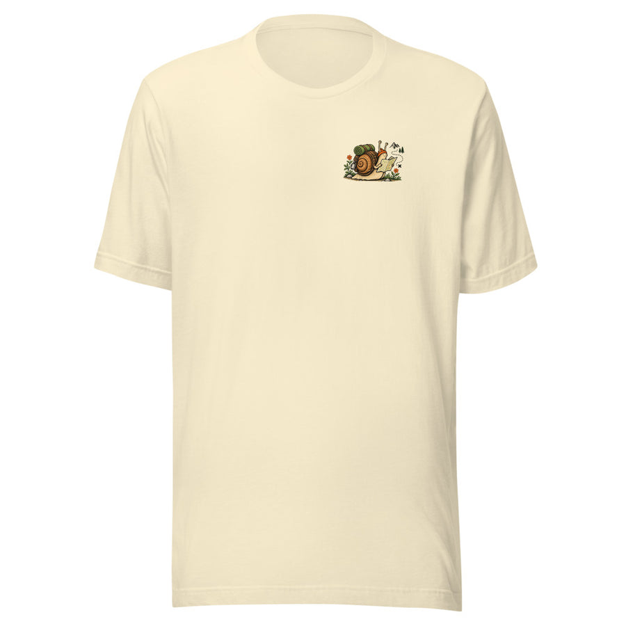 Side Quest Chest & Back Tee — Chest and back tee · Natural · Front