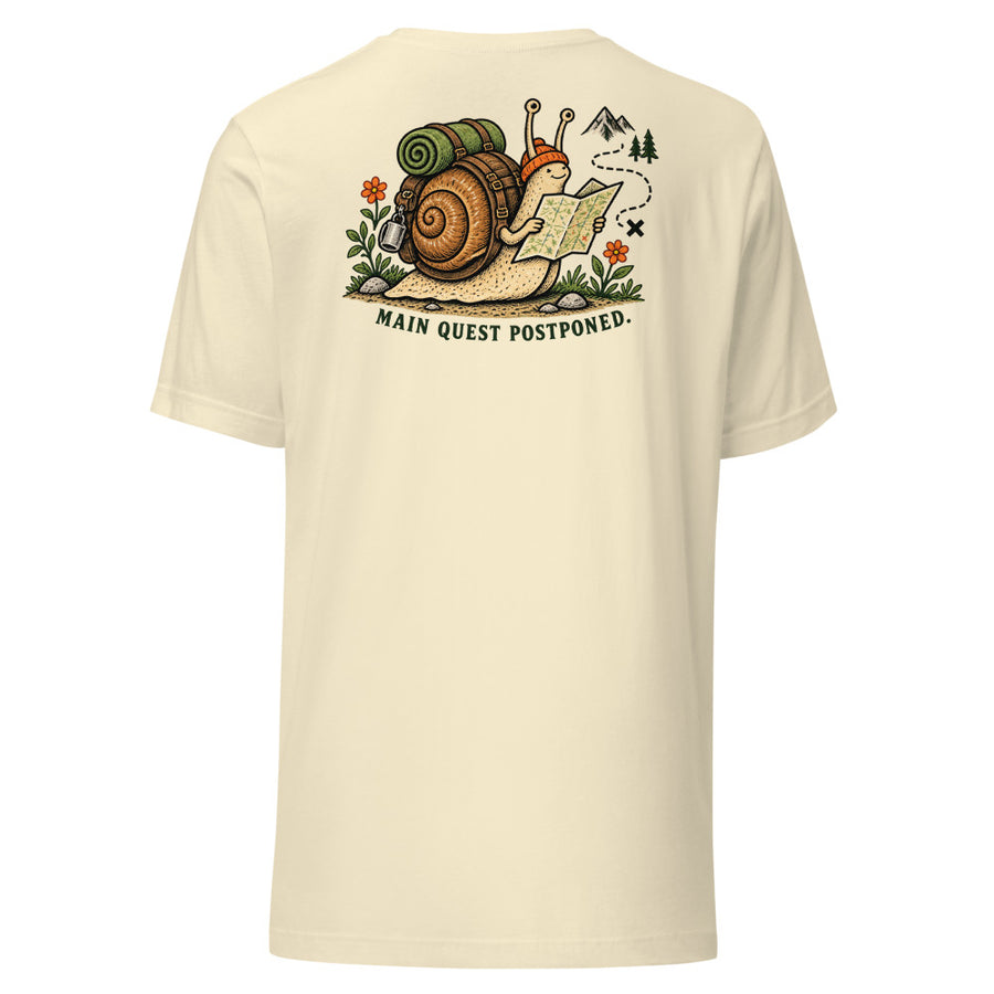 Side Quest Chest & Back Tee — Chest and back tee · Natural · Back