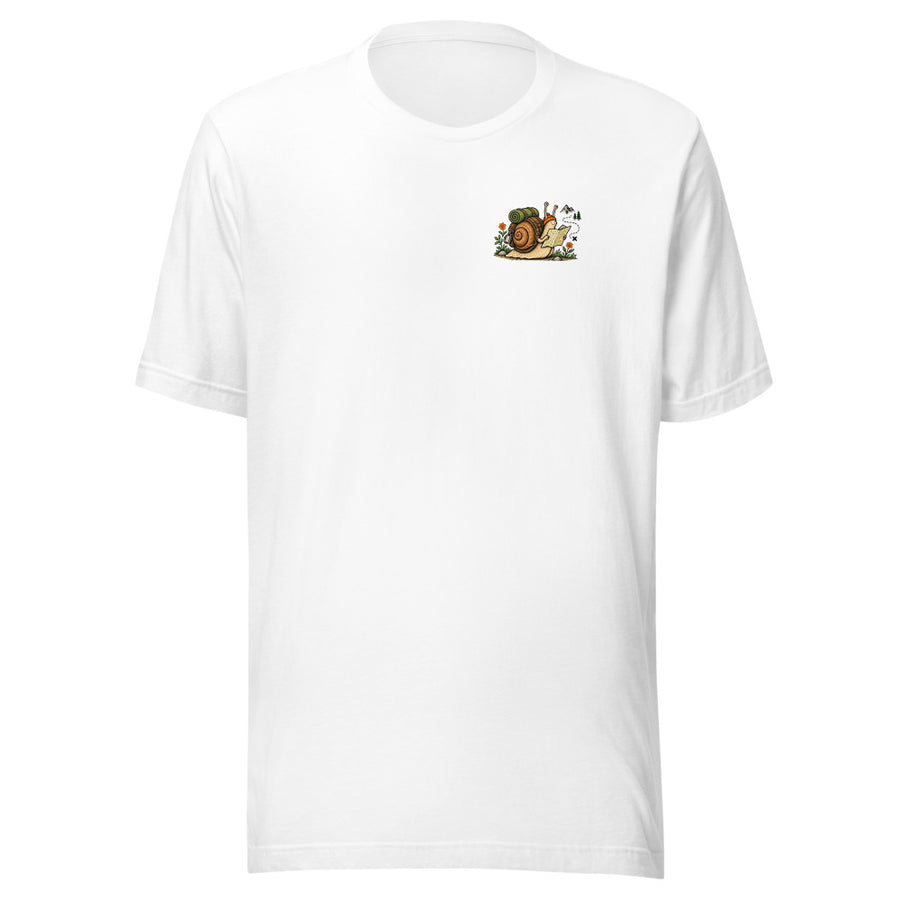 Side Quest Chest & Back Tee — Chest and back tee · White · Front