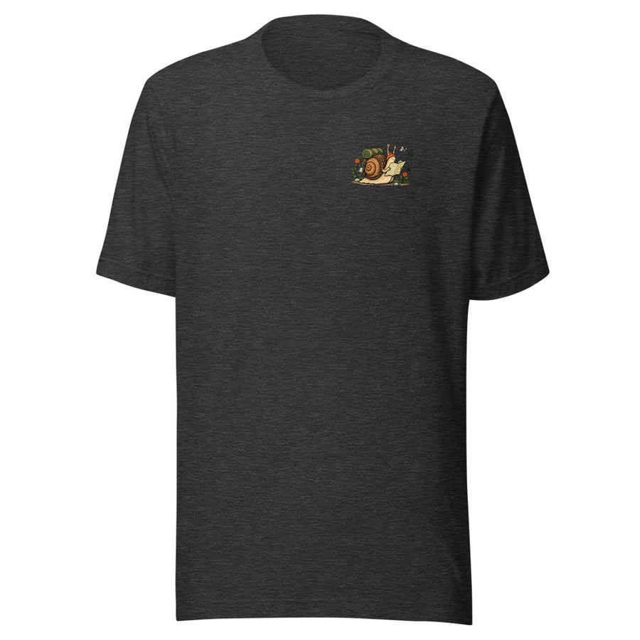 Side Quest Chest & Back Tee — Chest and back tee · Dark Grey Heather · Front