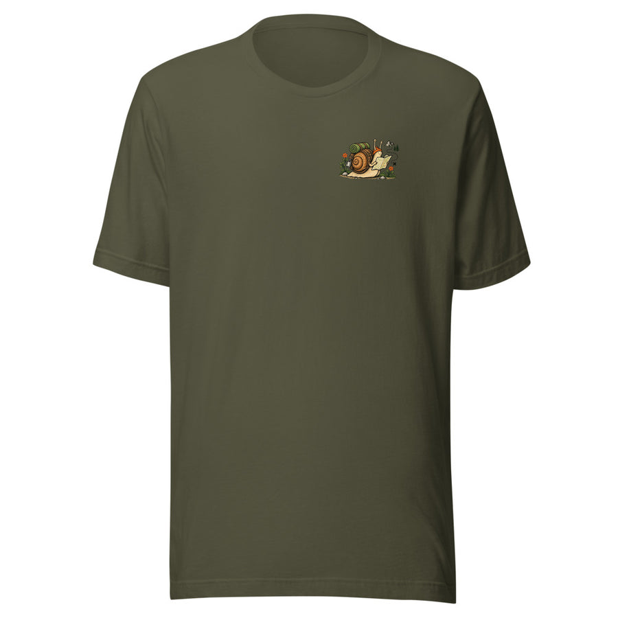 Side Quest Chest & Back Tee — Chest and back tee · Military Green · Front