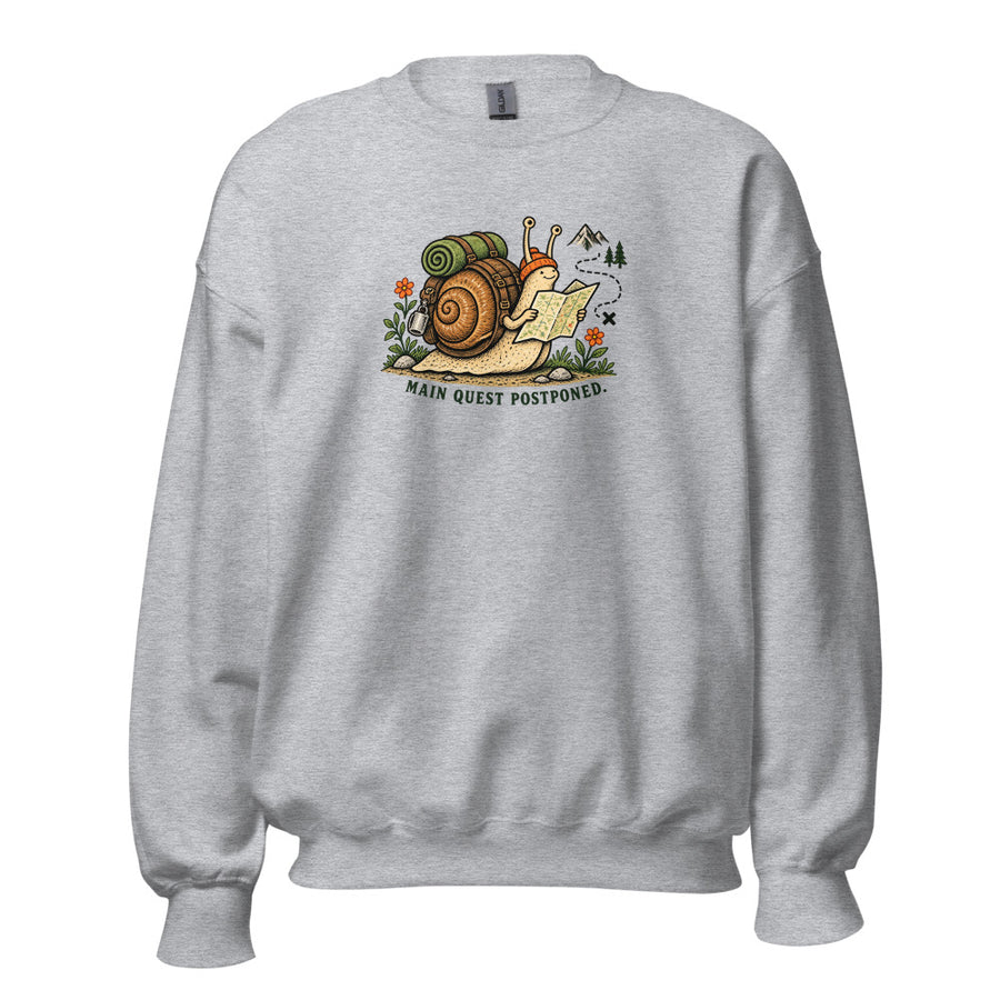 Side Quest Crewneck — Crewneck · Sport Grey