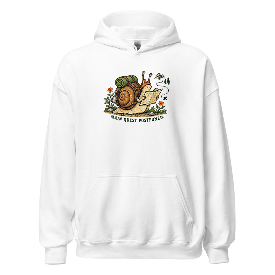 Side Quest Hoodie — Hoodie · White