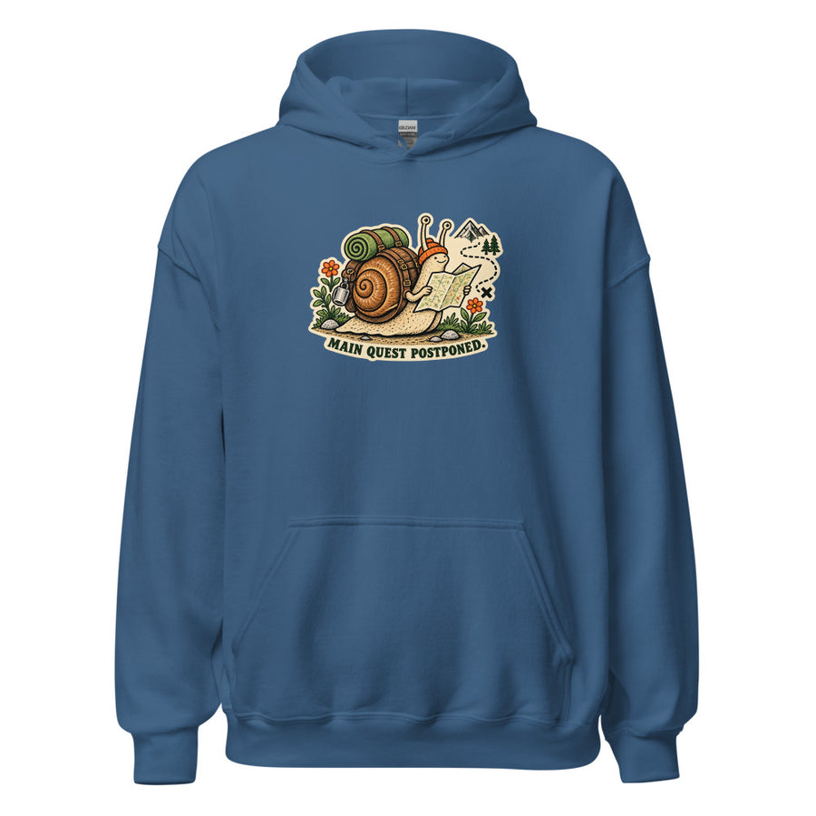 Side Quest Hoodie — Hoodie · Indigo Blue