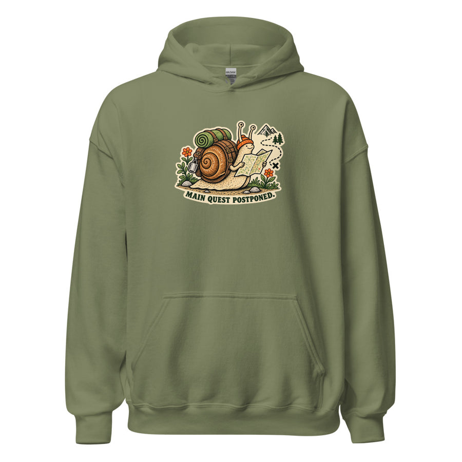 Side Quest Hoodie — Hoodie · Military Green