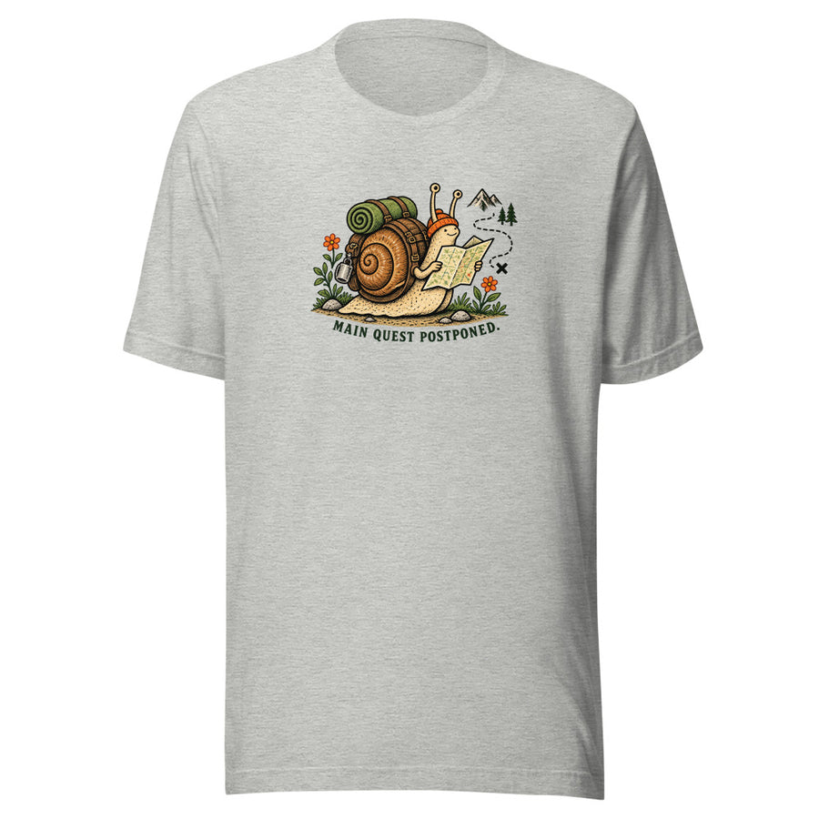 Side Quest Tee — T-shirt · Athletic Heather