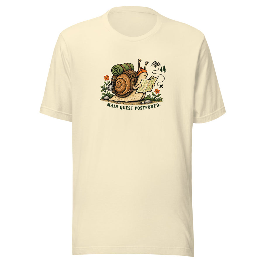 Side Quest Tee — T-shirt · Natural
