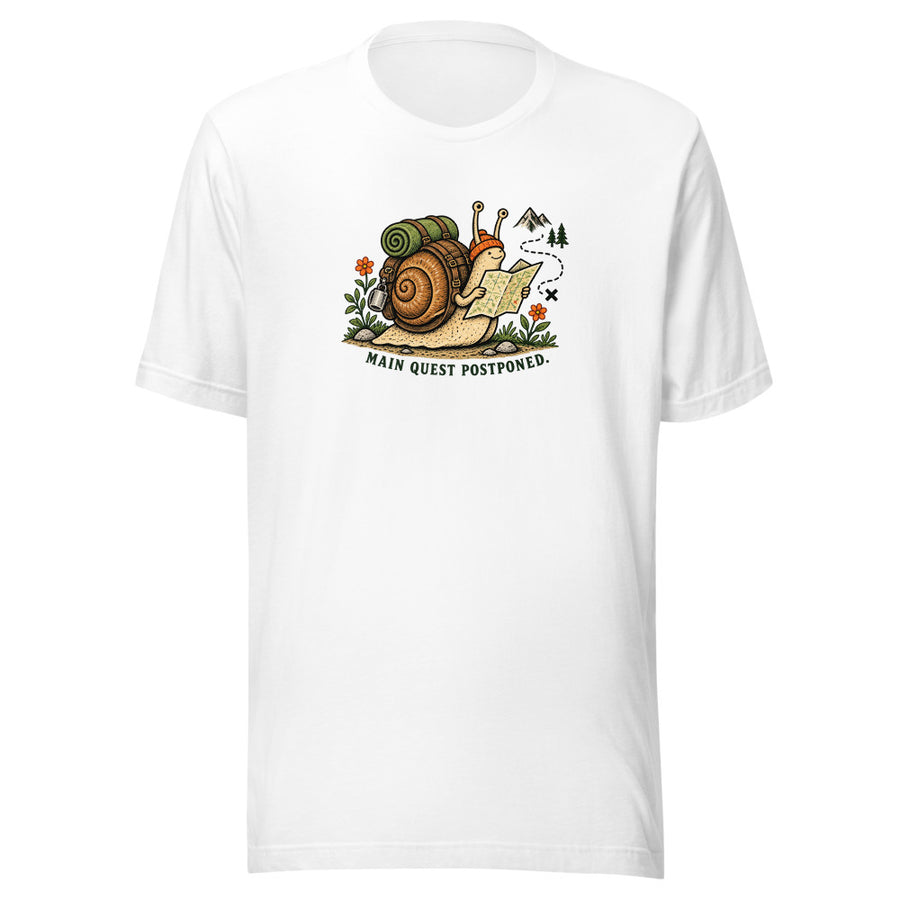 Side Quest Tee — T-shirt · White