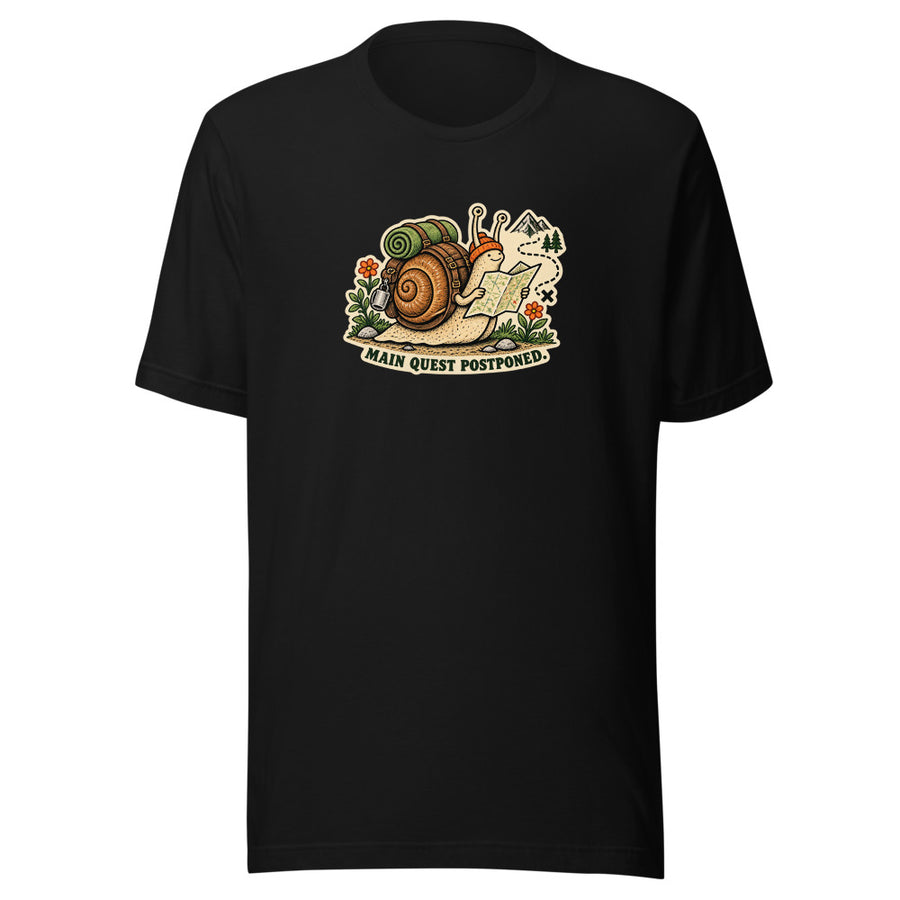 Side Quest Tee — T-shirt · Black