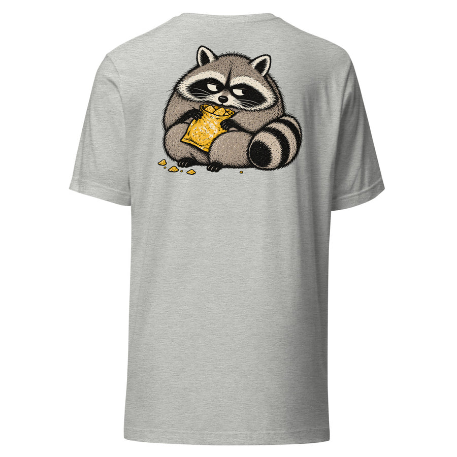 Snack Bandit Chest & Back Tee — Chest and back tee · Athletic Heather · Back