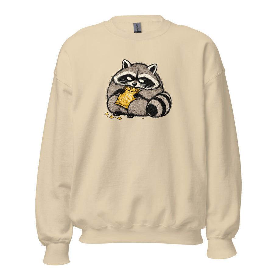 Snack Bandit Crewneck — Crewneck · Sand