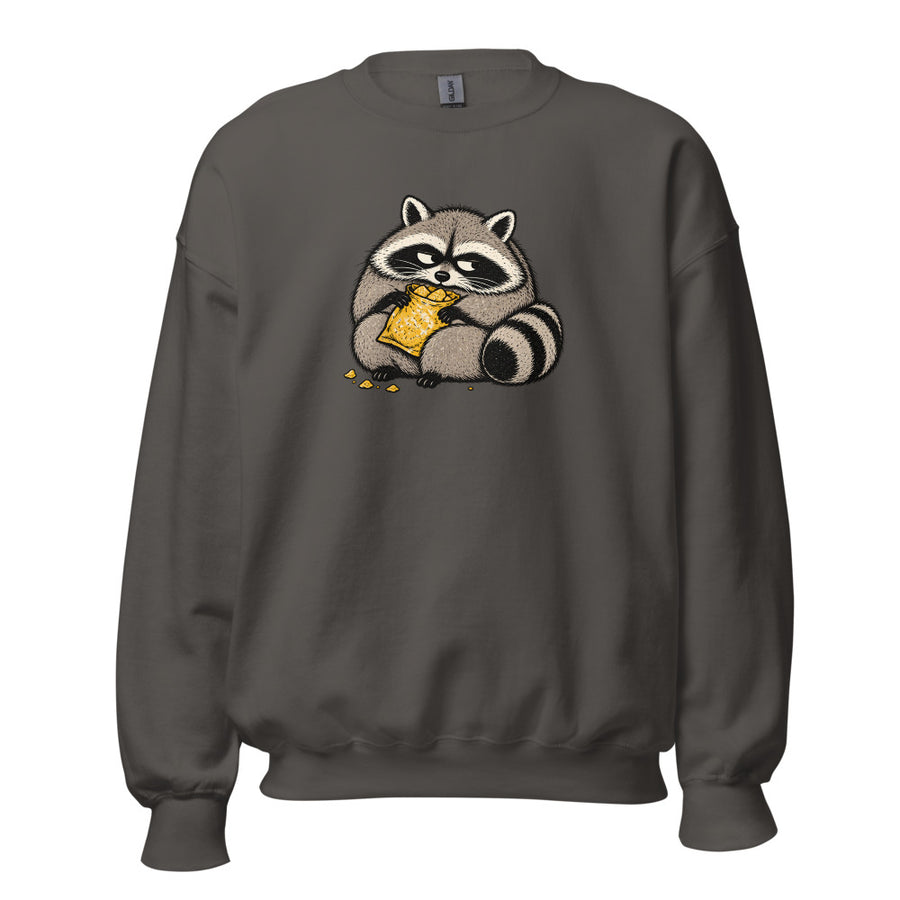 Snack Bandit Crewneck — Crewneck · Charcoal
