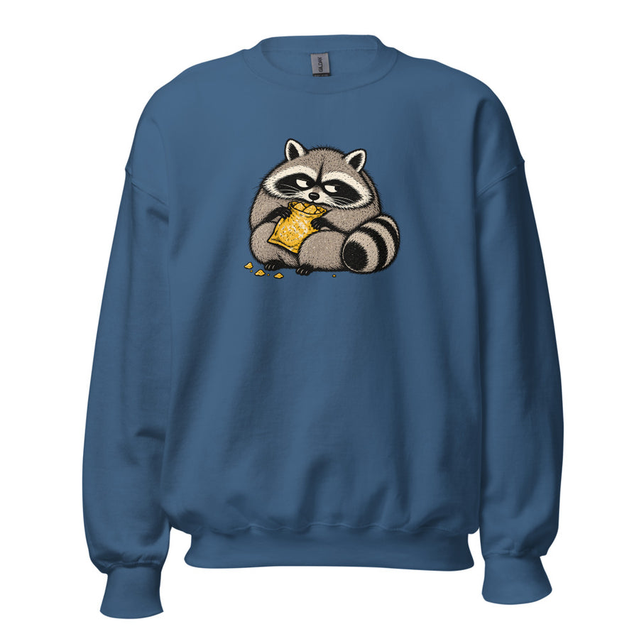 Snack Bandit Crewneck — Crewneck · Indigo Blue