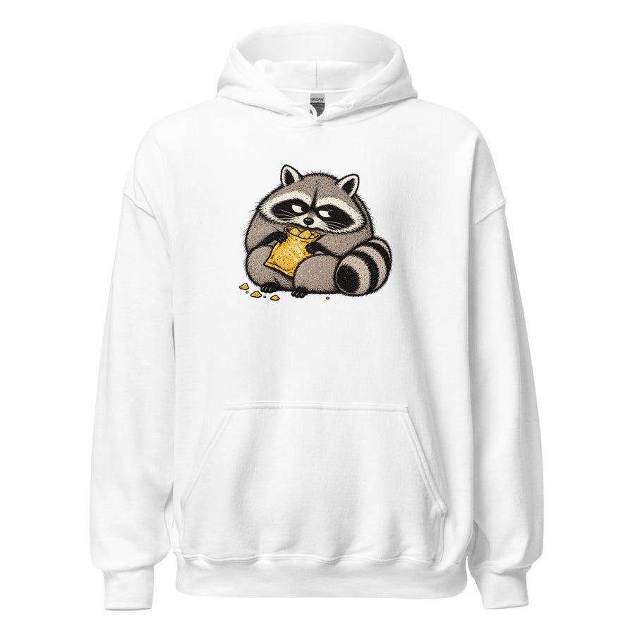 Snack Bandit Hoodie — Hoodie · White