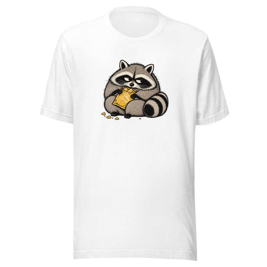 Snack Bandit Tee — T-shirt · White