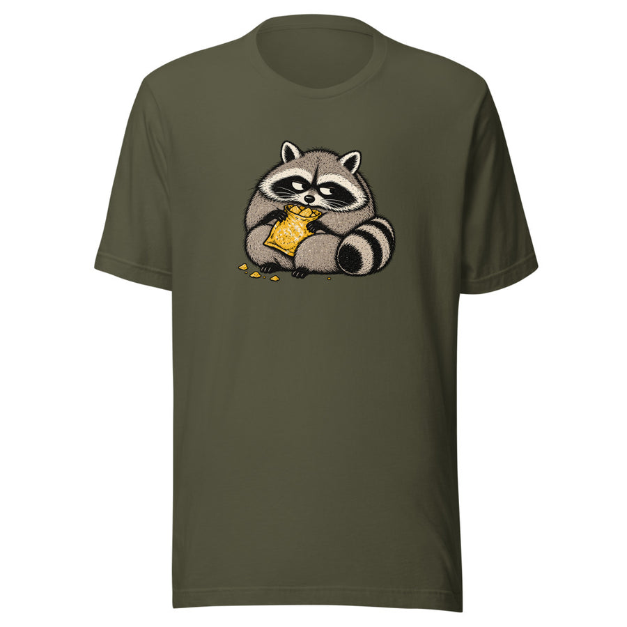 Snack Bandit Tee — T-shirt · Military Green