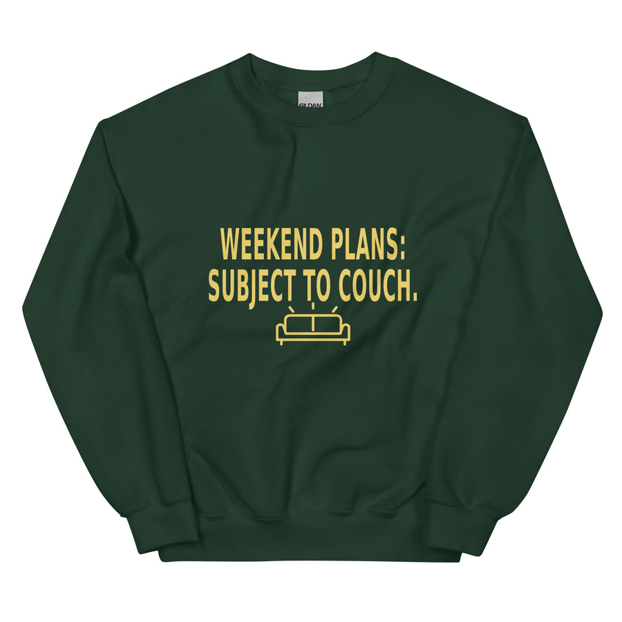 Couch Plans Crewneck — Crewneck · Forest Green