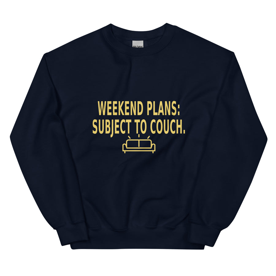 Couch Plans Crewneck — Crewneck · Navy