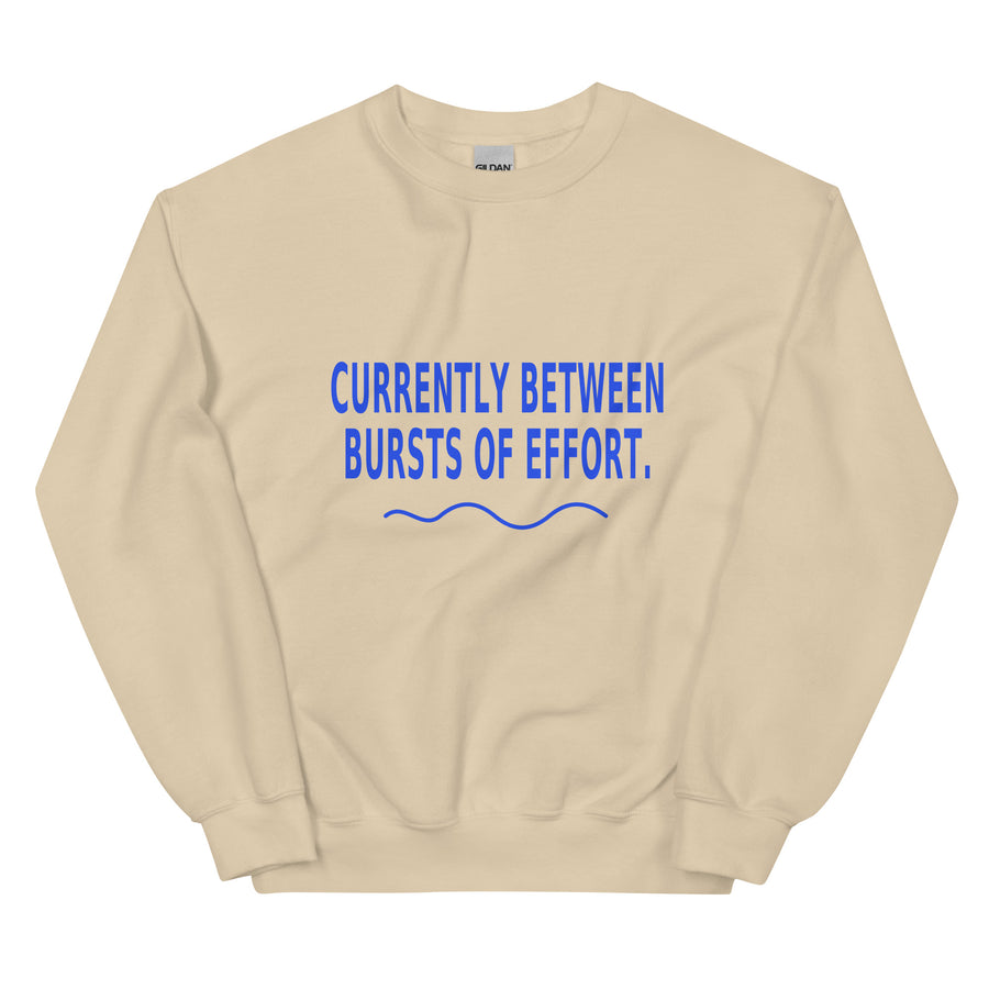 Between Bursts Crewneck — Crewneck · Sand
