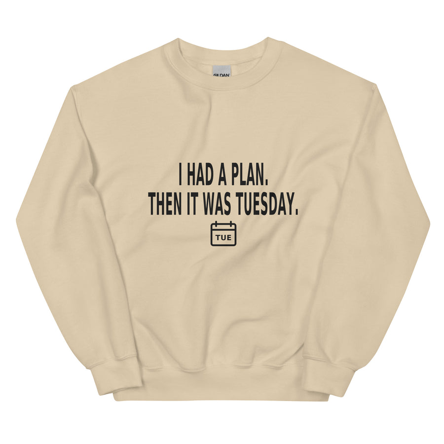 Tuesday Plan Crewneck — Crewneck · Sand