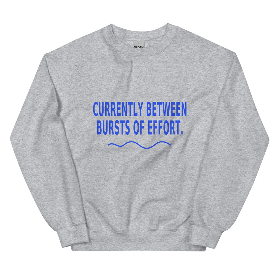 Between Bursts Crewneck — Crewneck · Sport Grey