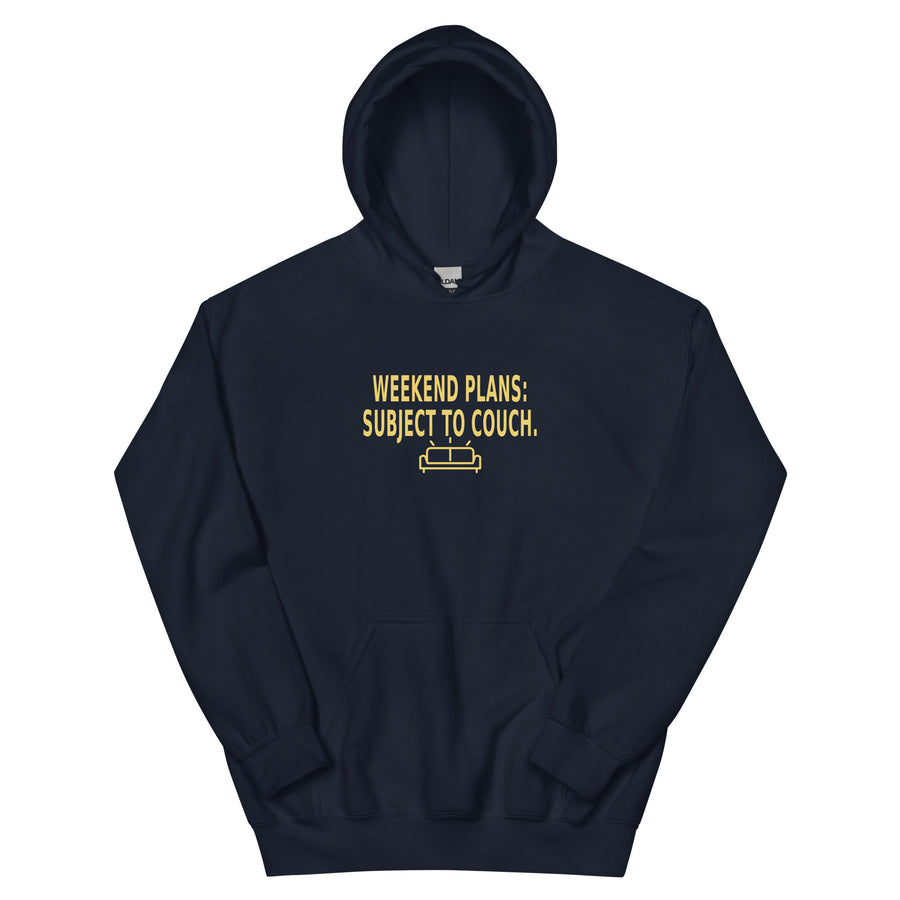 Couch Plans Hoodie — Hoodie · Navy