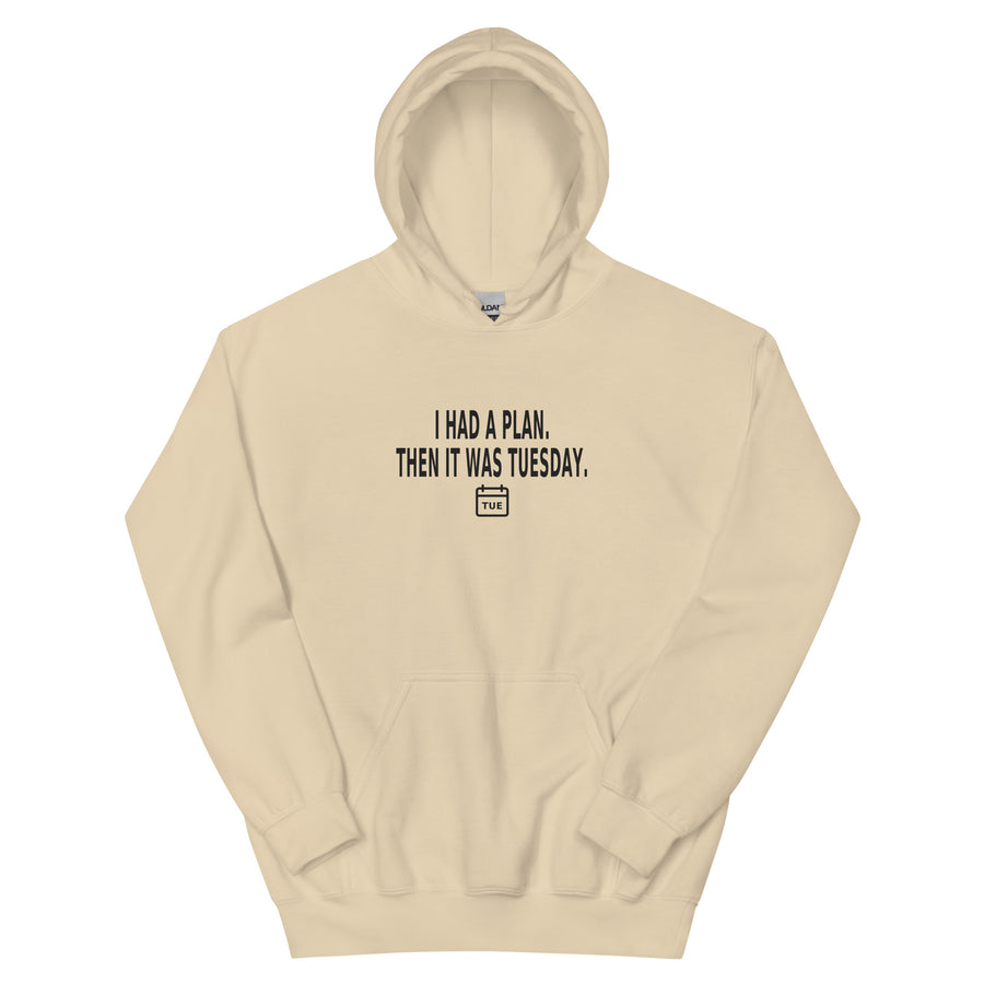 Tuesday Plan Hoodie — Hoodie · Sand