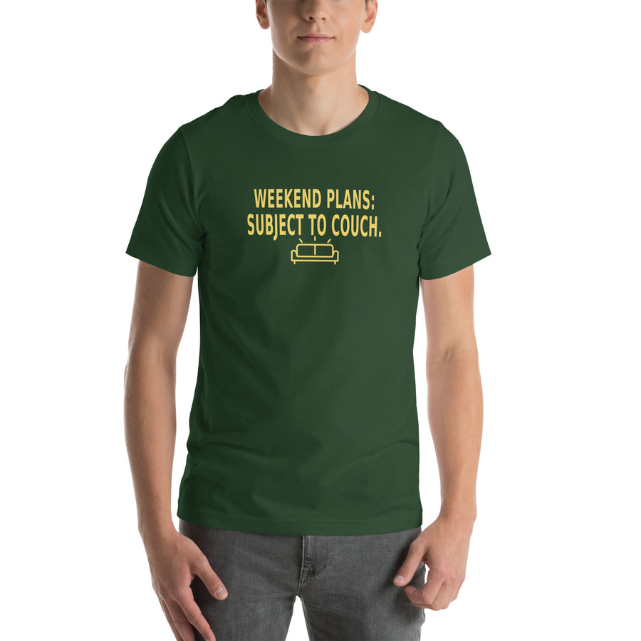 Couch Plans Tee — T-shirt · Forest