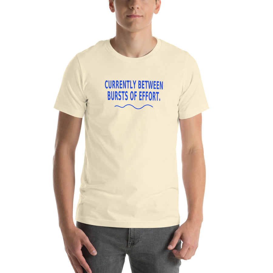 Between Bursts Tee — T-shirt · Natural