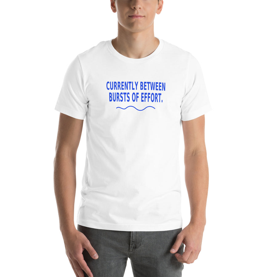 Between Bursts Tee — T-shirt · White